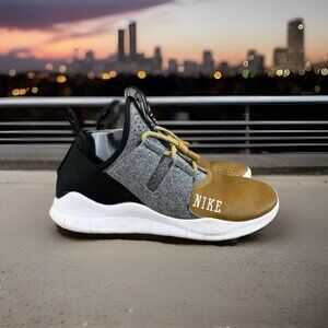 ✅Nike Free Run CMTR 2018 Women’s 9 Athletic Running Shoes Grey/Brown Sneakers